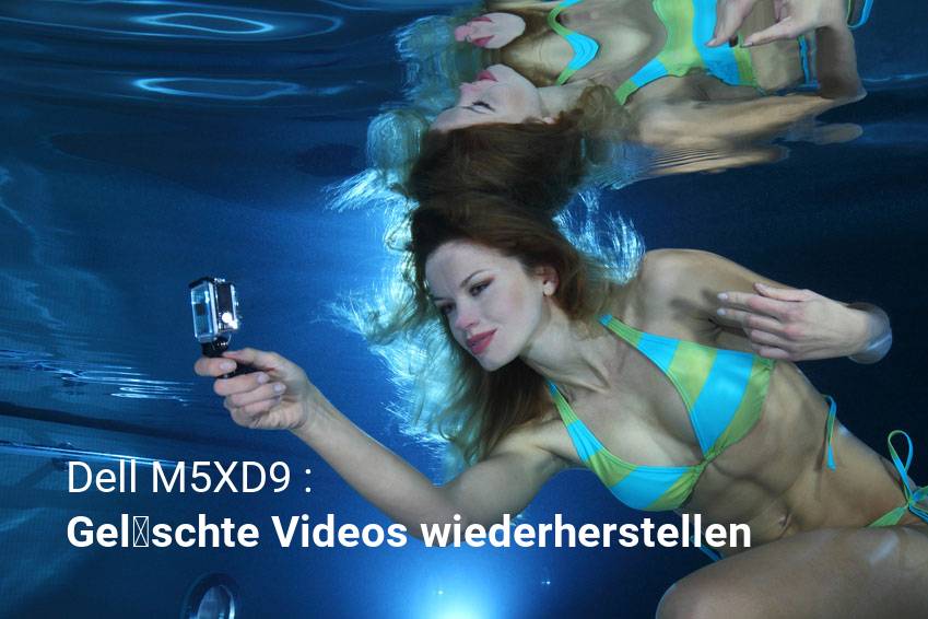 Wiederherstellen gelöschter Video-Dateien und Filme von Dell M5XD9 